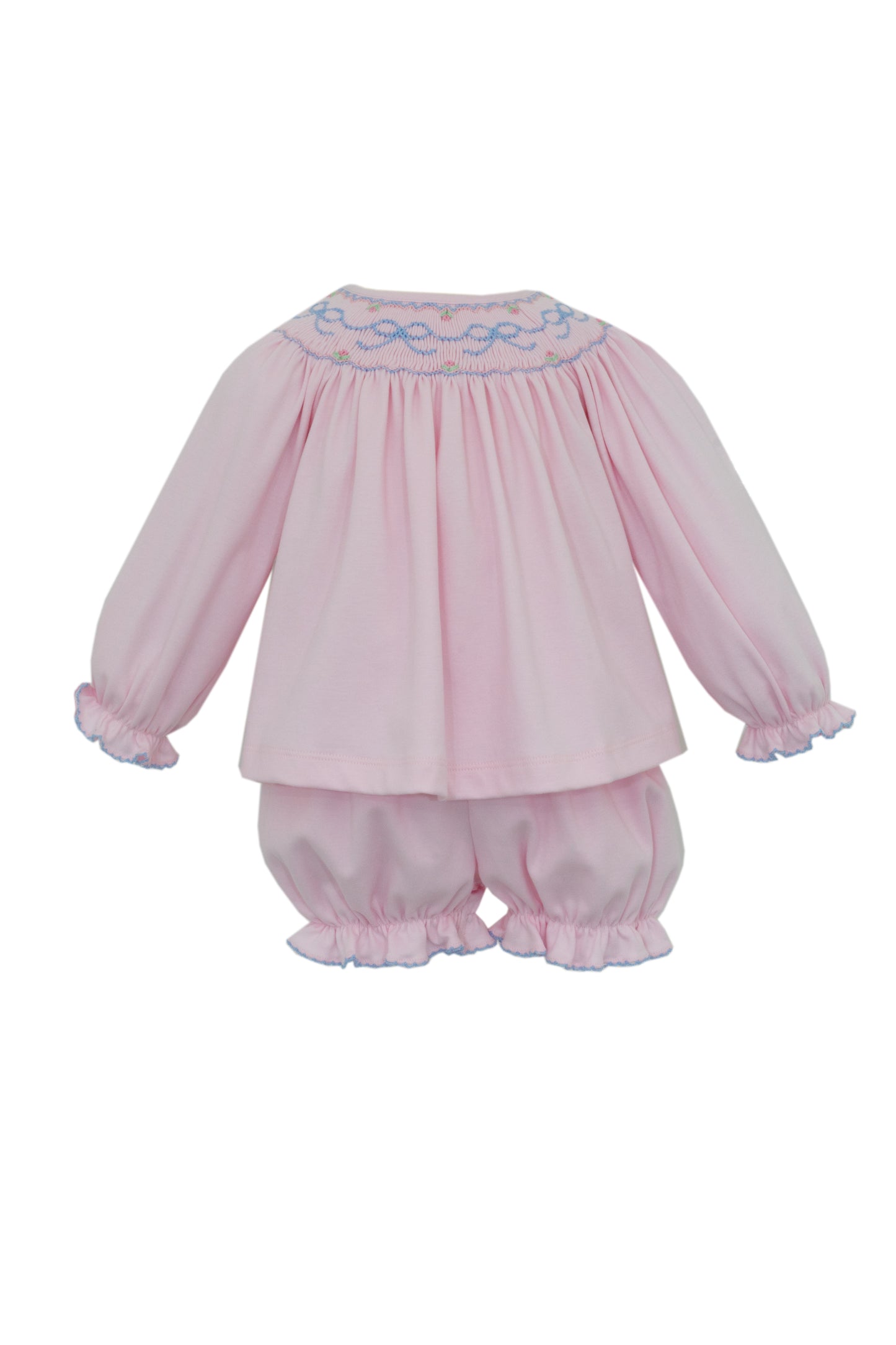 Bows Pink Bloomer Set