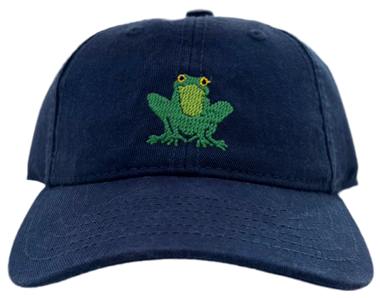 Navy Frog Hat