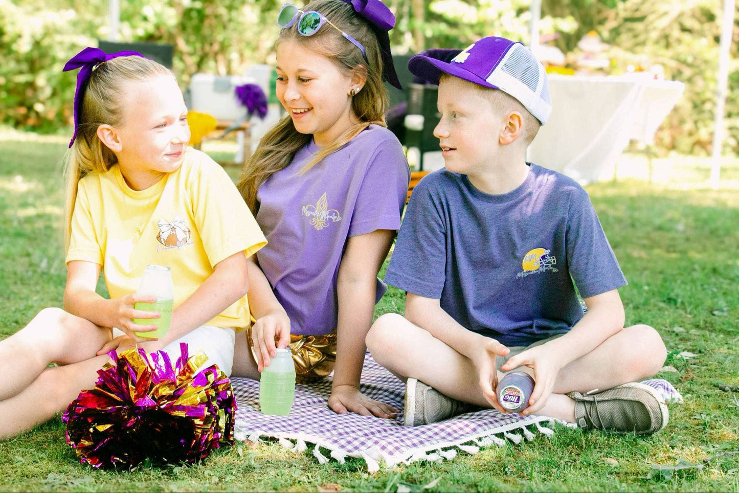 Let's GEAUX Girls | Football Kid’s Tee