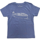 Blue Wooden Boat T-Shirt
