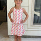 Smiley Face Confetti Athletic Skort Set