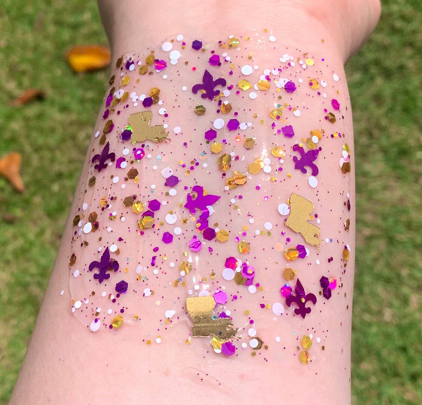 LSU Organic Hair, Body, and Face Glitter