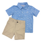 Miles Blue Golf Polo
