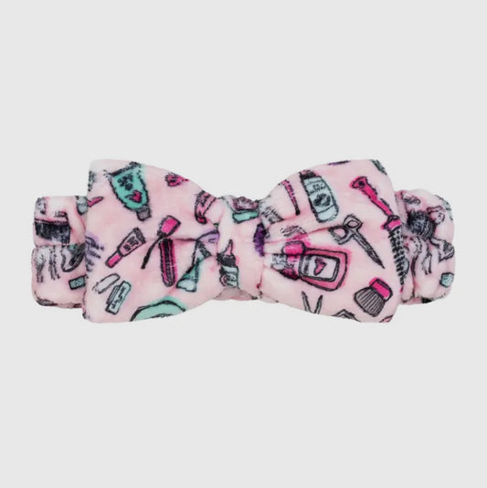Makeup Plush Bow