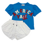 America Y’all Puff Sleeve Top