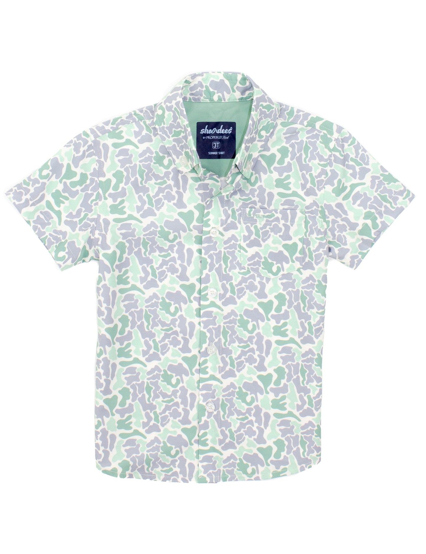 Sage Camo Summer Shirt