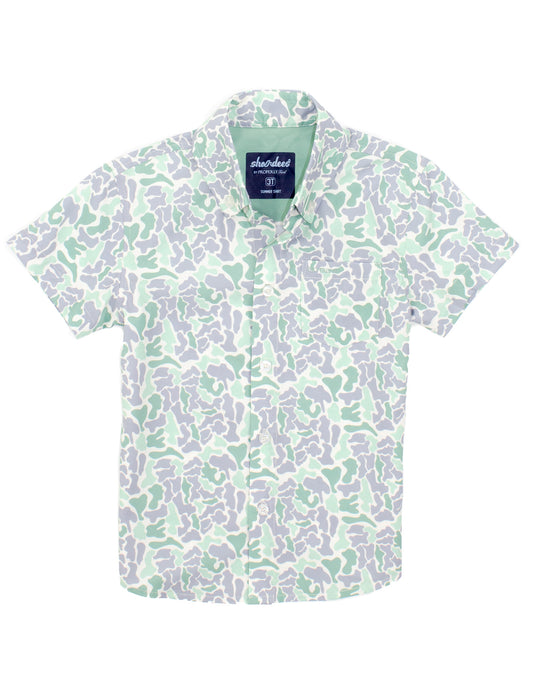 Sage Camo Summer Shirt