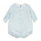 Blue Classic Smock Boy Bubble