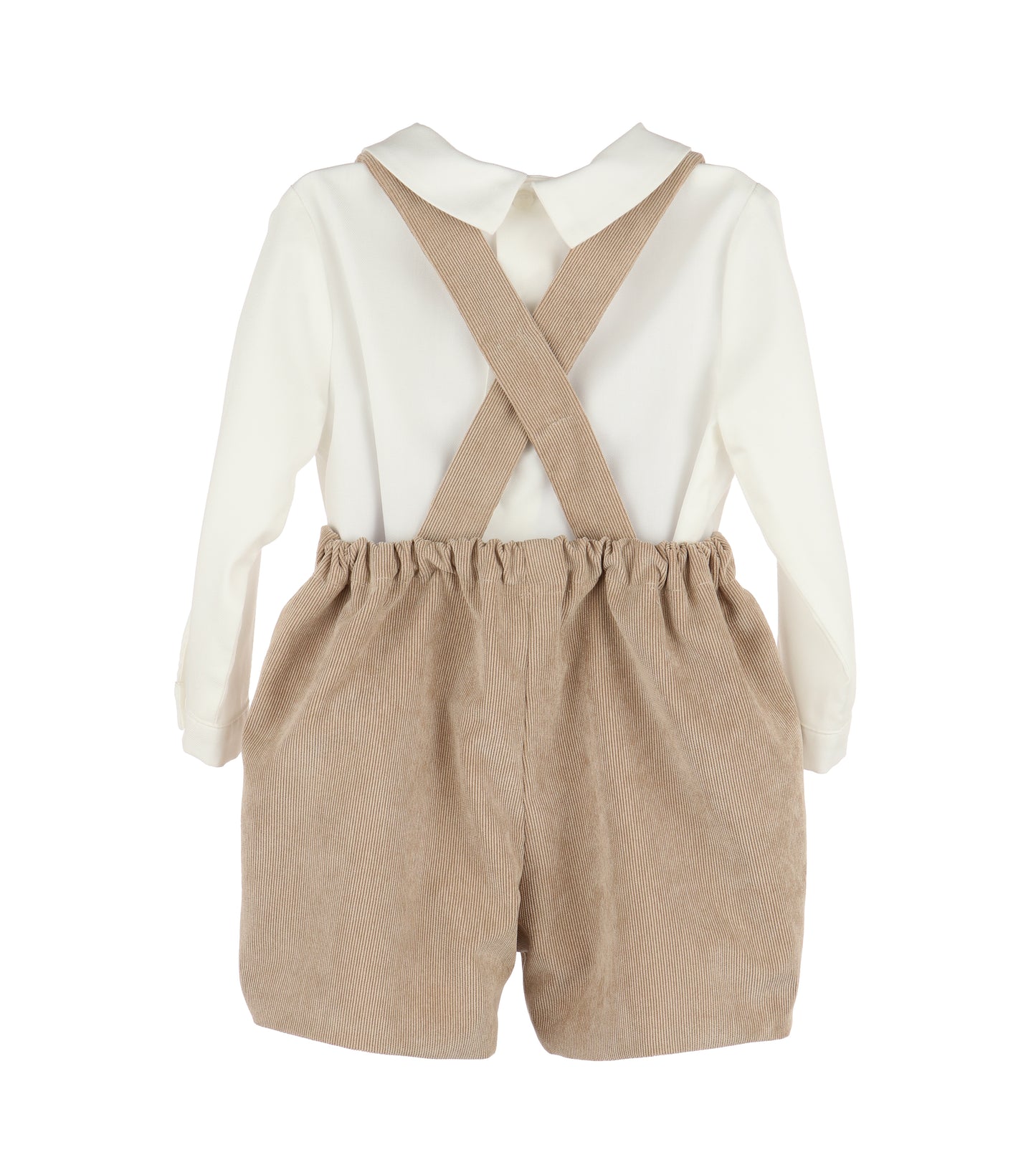 Beige Winterberry Cord Boy Set