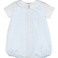 Blue Randall Embroidery Boy Bubble