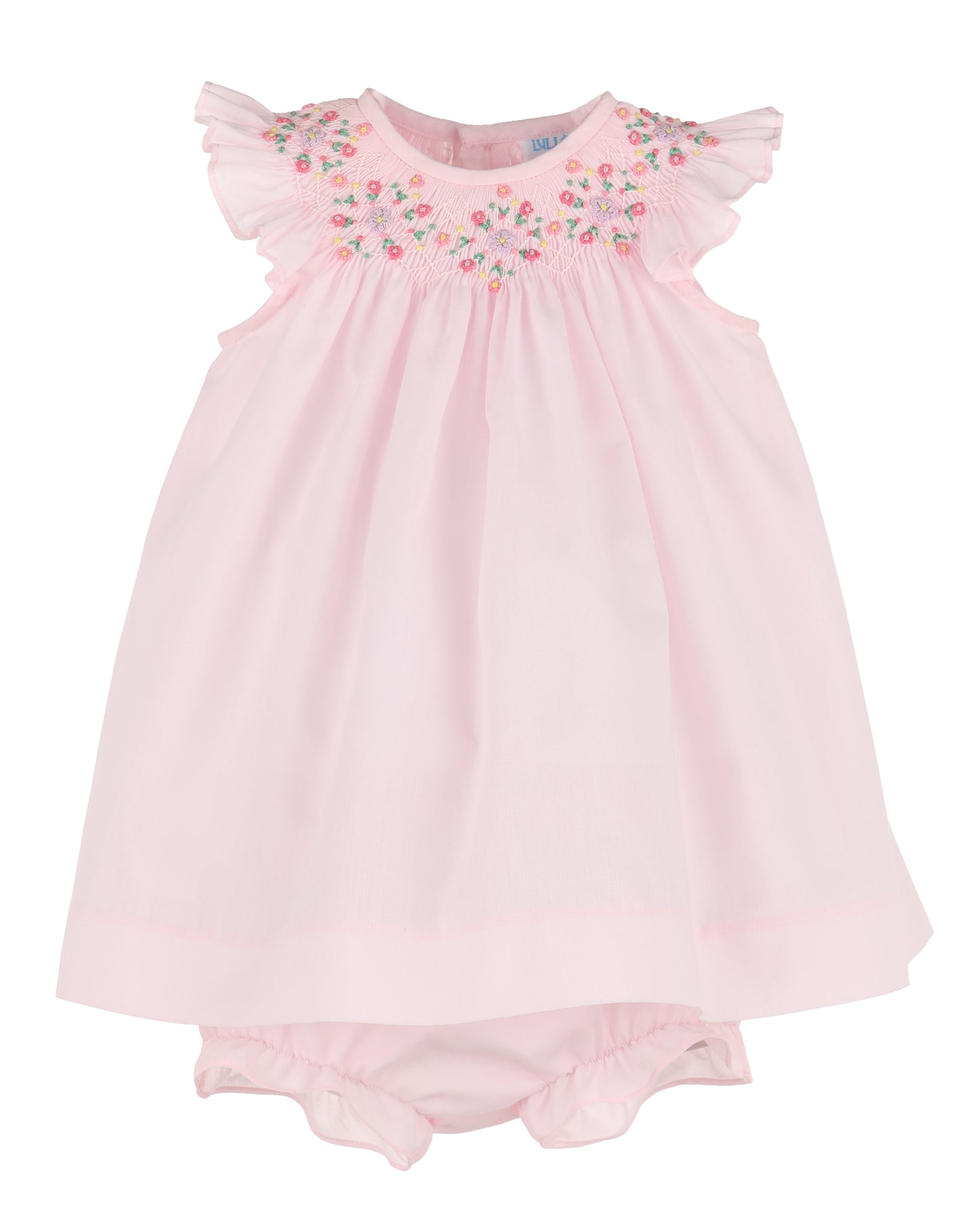 Pink Classical Diamond Smock Bishop