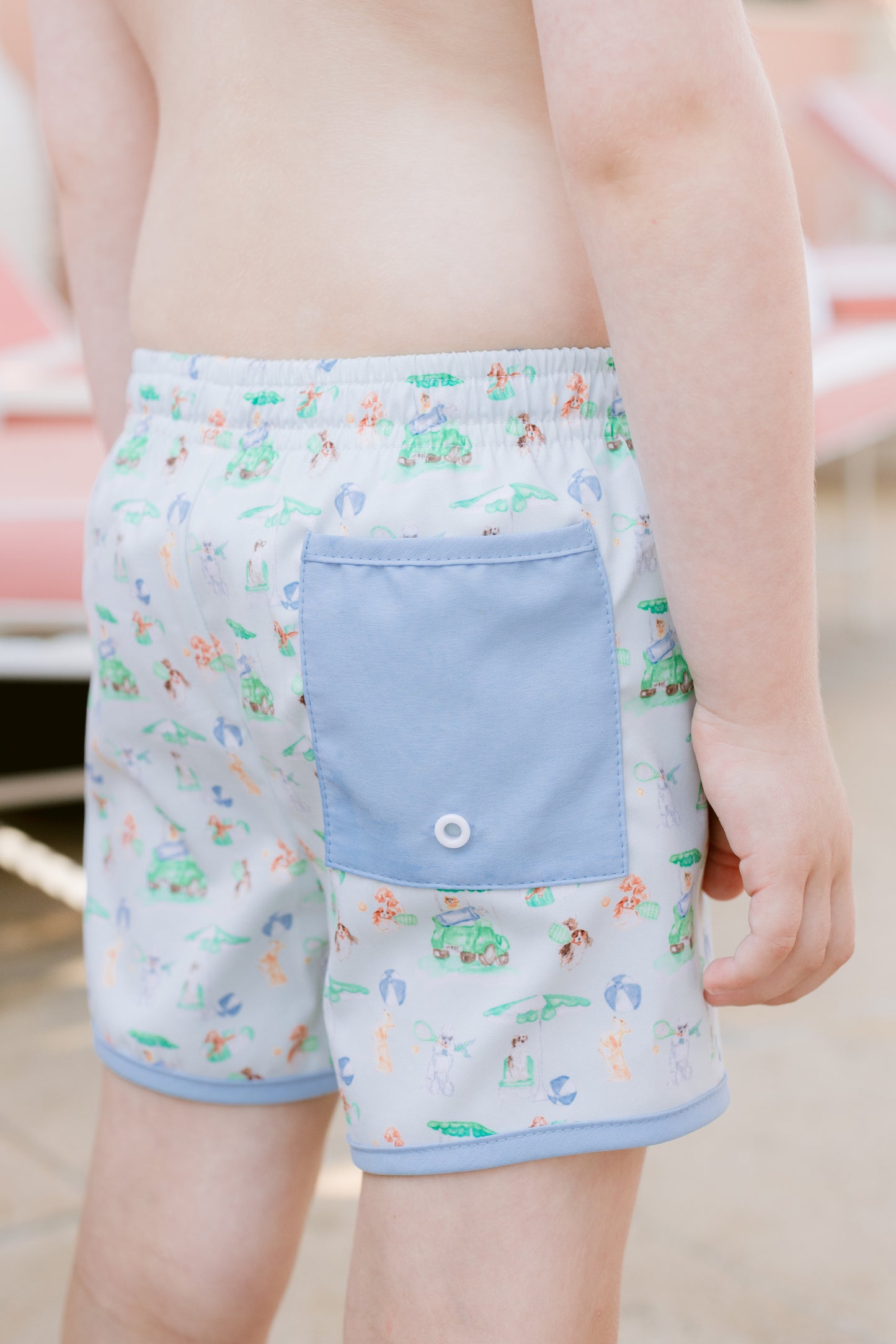 Dog Days Swim Trunk