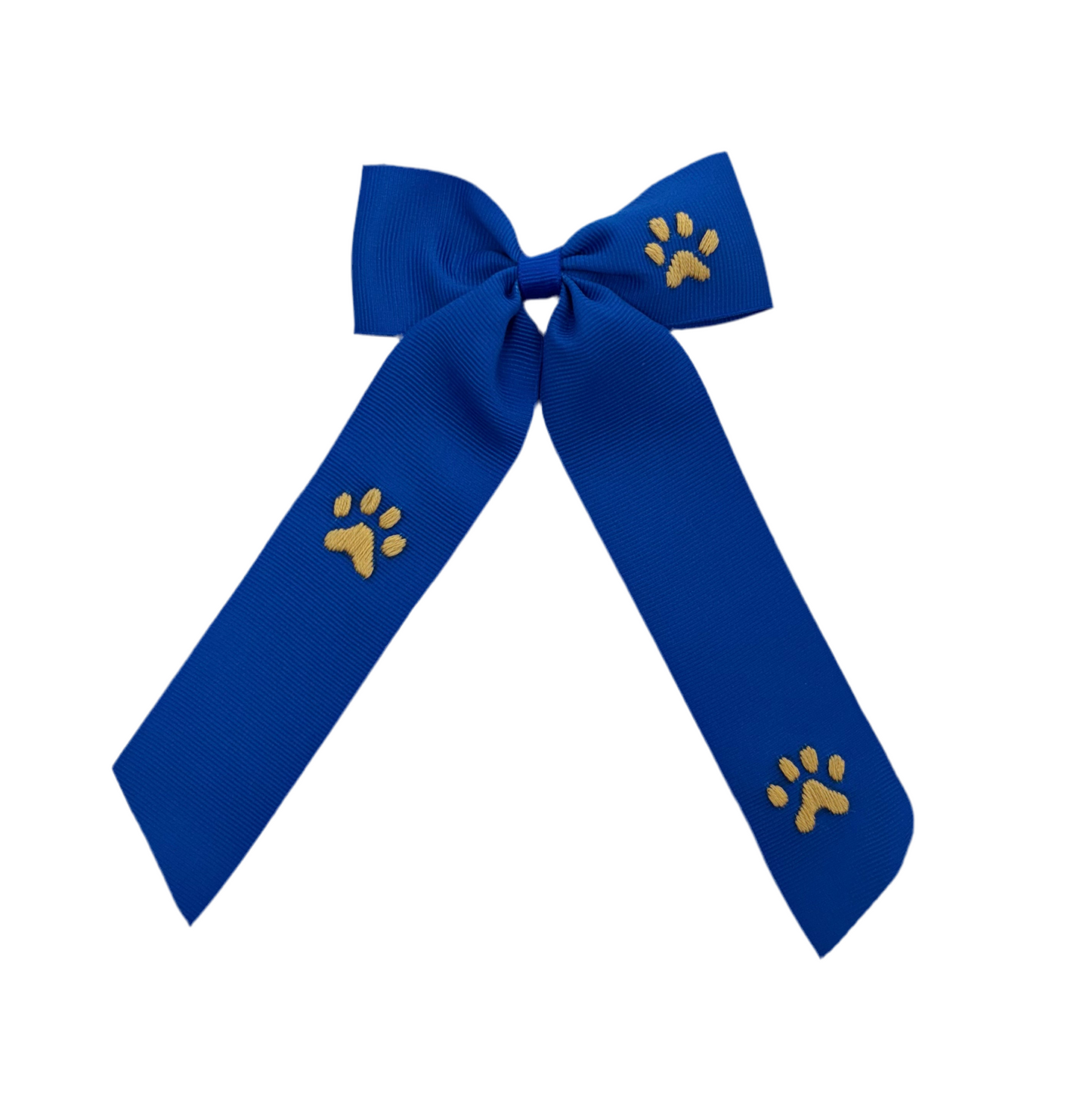 Royal & Gold Paws Tail Bow