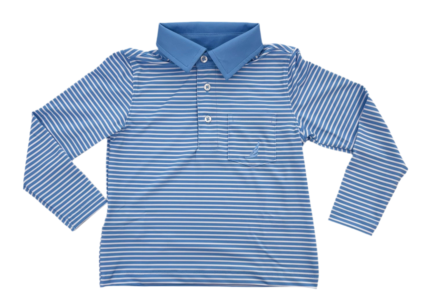 Banks Blue Stripe Polo
