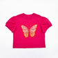 Butterfly Puff Sleeve Top