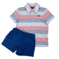 Americana Stripe Polo
