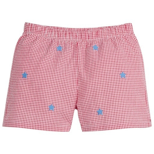 Embroidered Basic Short - Stars