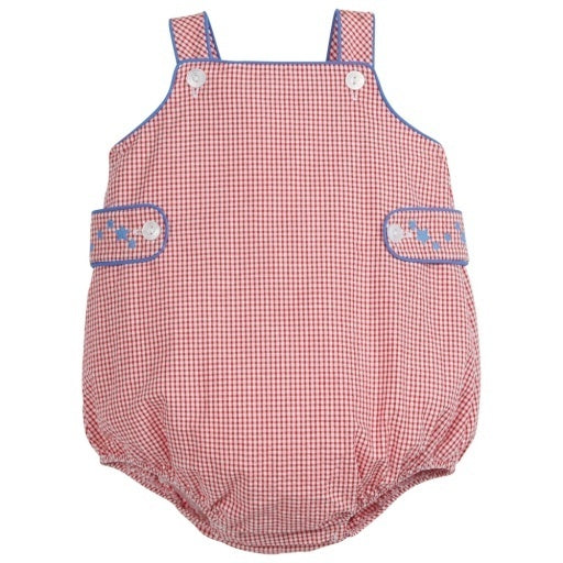 Reversible Button Tab Sunsuit - Stars