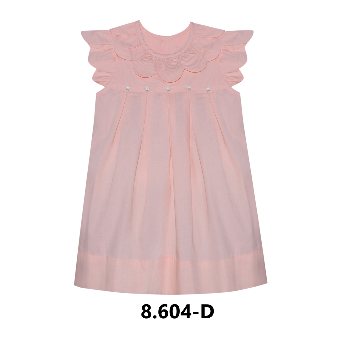 Peach Maribelle Dress