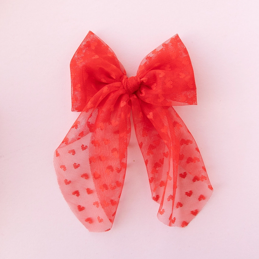 Lovey Dovey Tulle Bow