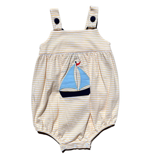 Sailboat Applique Bubble