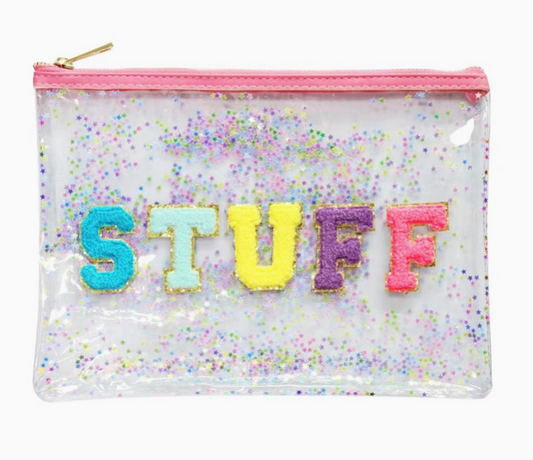 Varsity Confetti Stuff Pouch