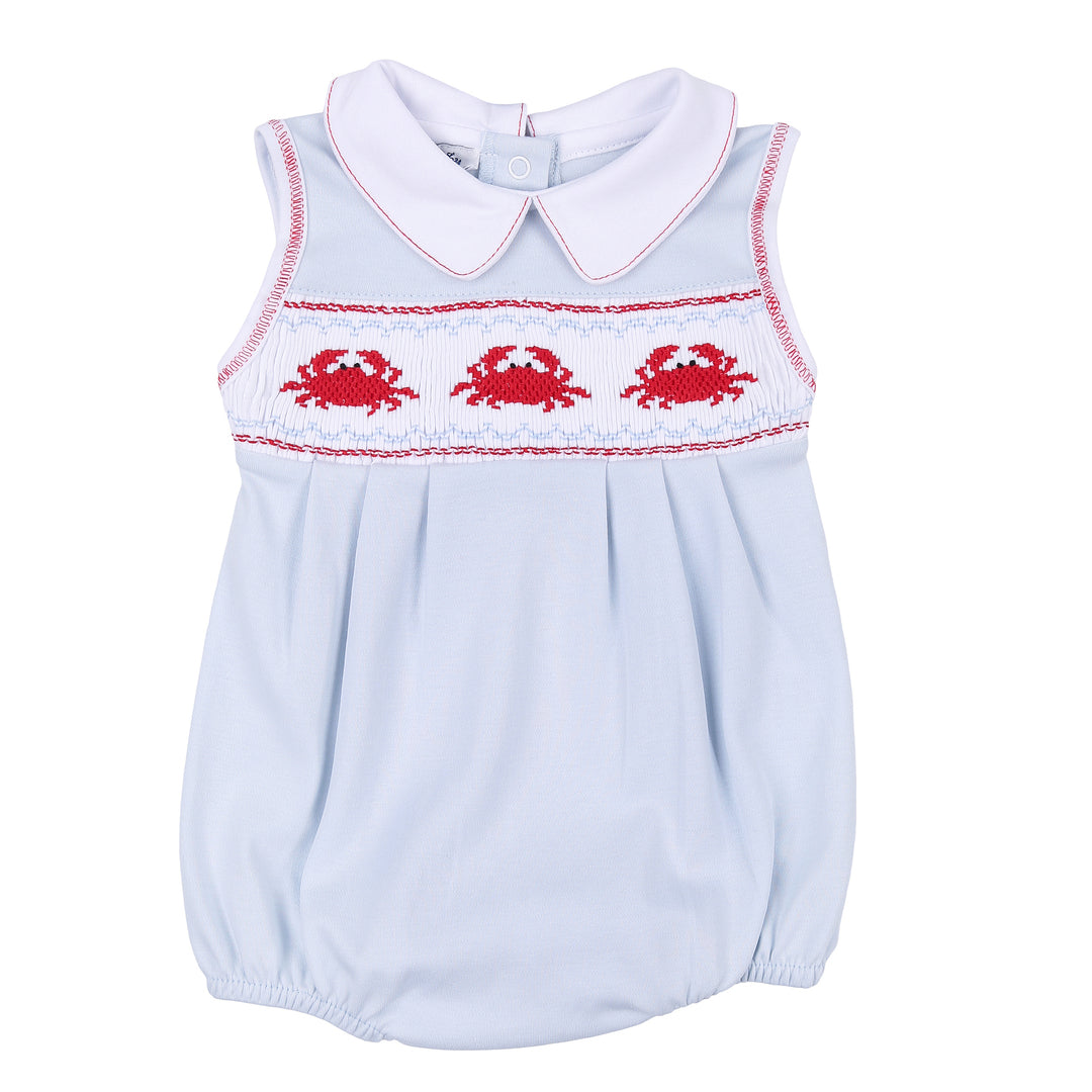 Crab Classics Smocked Boy Bubble