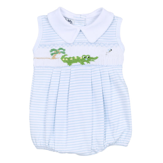 Alligator Classics Blue Smock Bubble