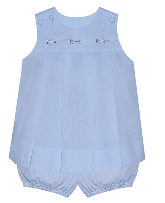 Airplane Blue Ashton Short Set