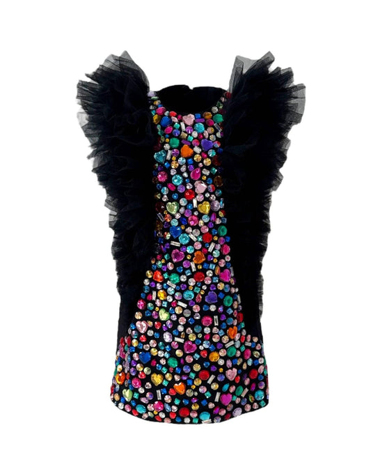 Bejeweled Gem Dress