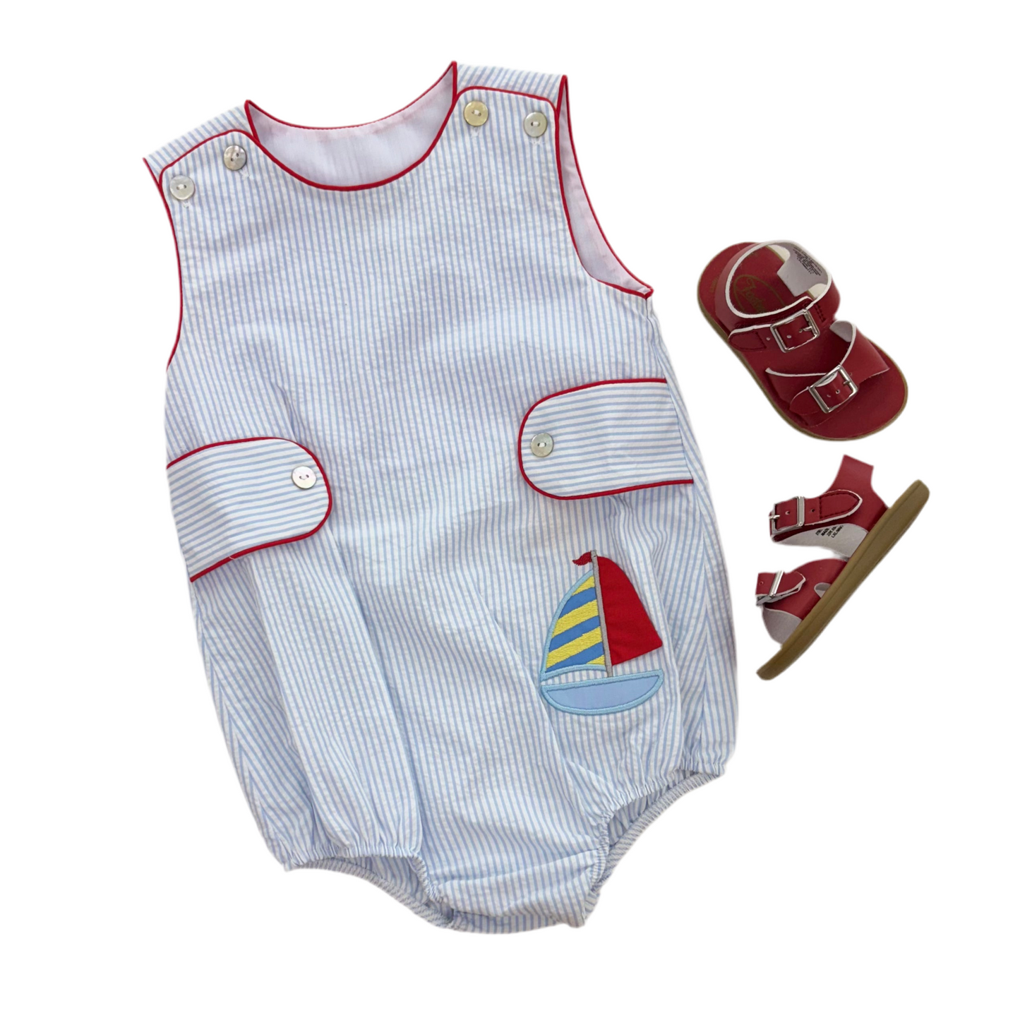 Sailboat Applique Romper