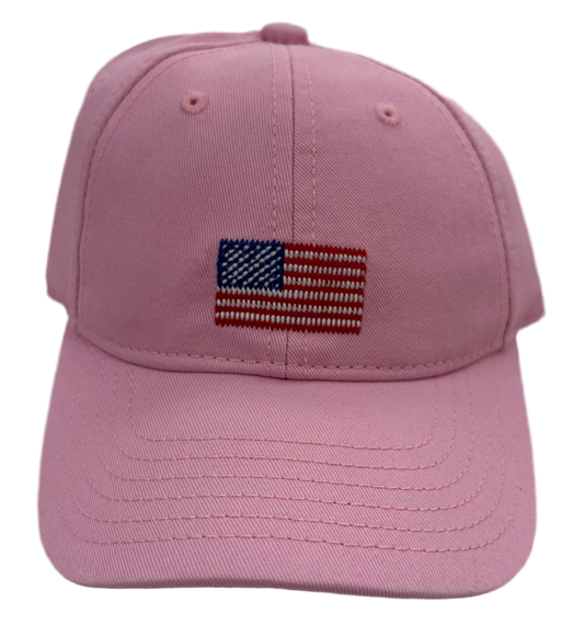 Pink American Flag Hat