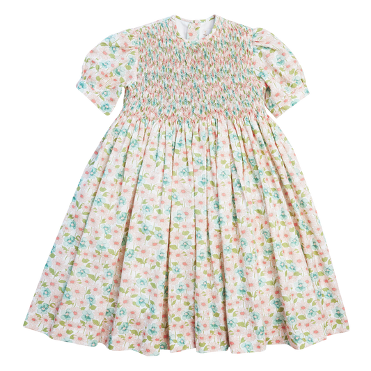 Waterlily Smocked Dress