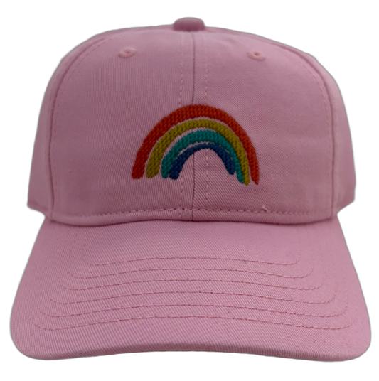 Pink Rainbow Hat