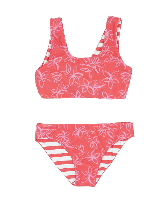 Sugar Coral Island Hopper Reversable Bikini