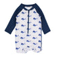 Whale Friends One Piece Rash Guard