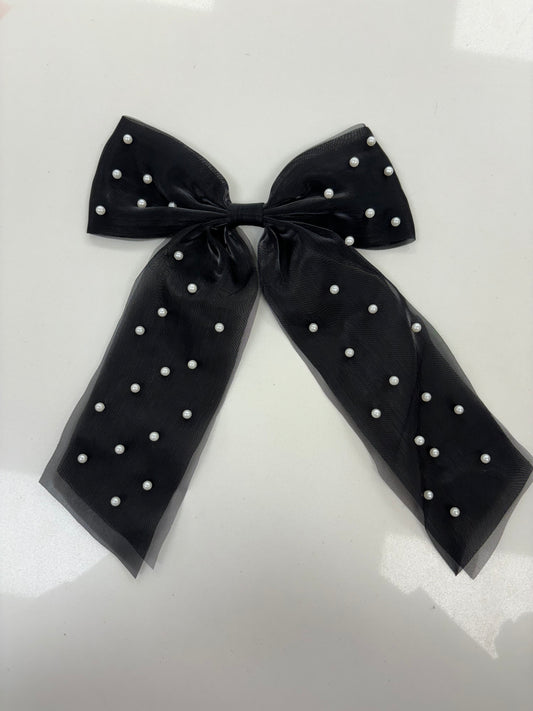 Pearl Long Tail Bow