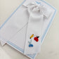 School Supplies Tail Bow