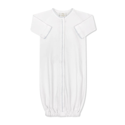 White and Blue Snuggle Me Saque