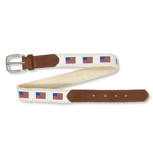 American Flag Benjamin Belt