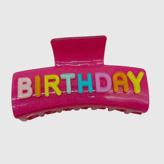 Birthday Claw Clip