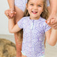 Magical Mermaid Short Sleeve Rash Guard
