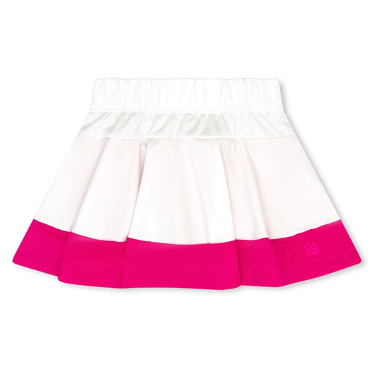 Amber Skort - Coconut & Power Pink