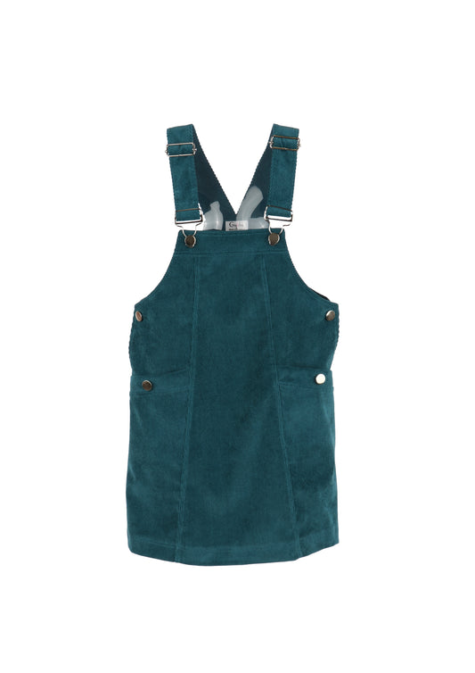 Turquoise Overall Dress