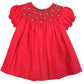 Christmas Classic Red Corduroy Bishop