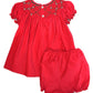Christmas Classic Red Corduroy Bishop