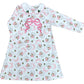 Santa Pink Bow Dress