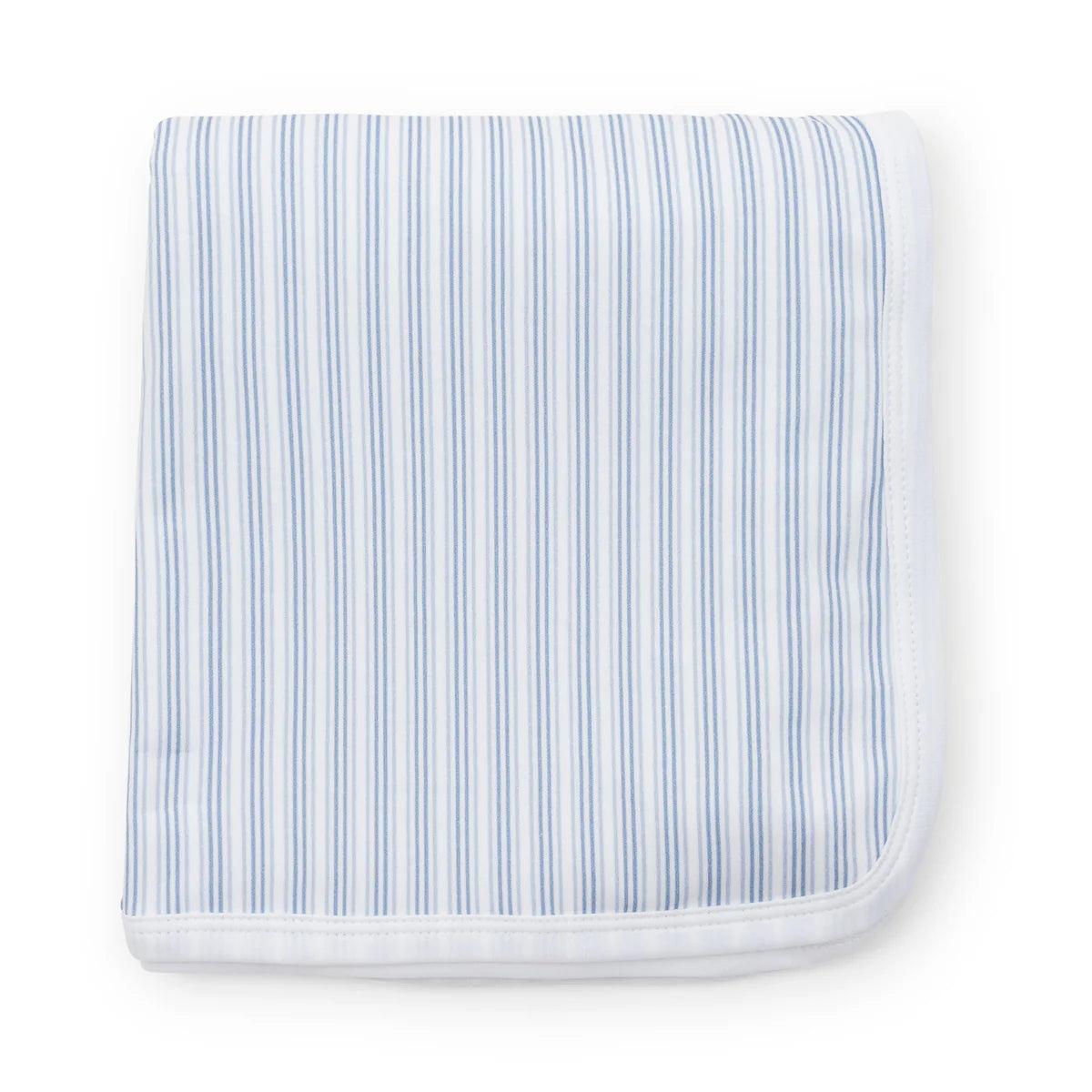 Stripes in Blue Blanket