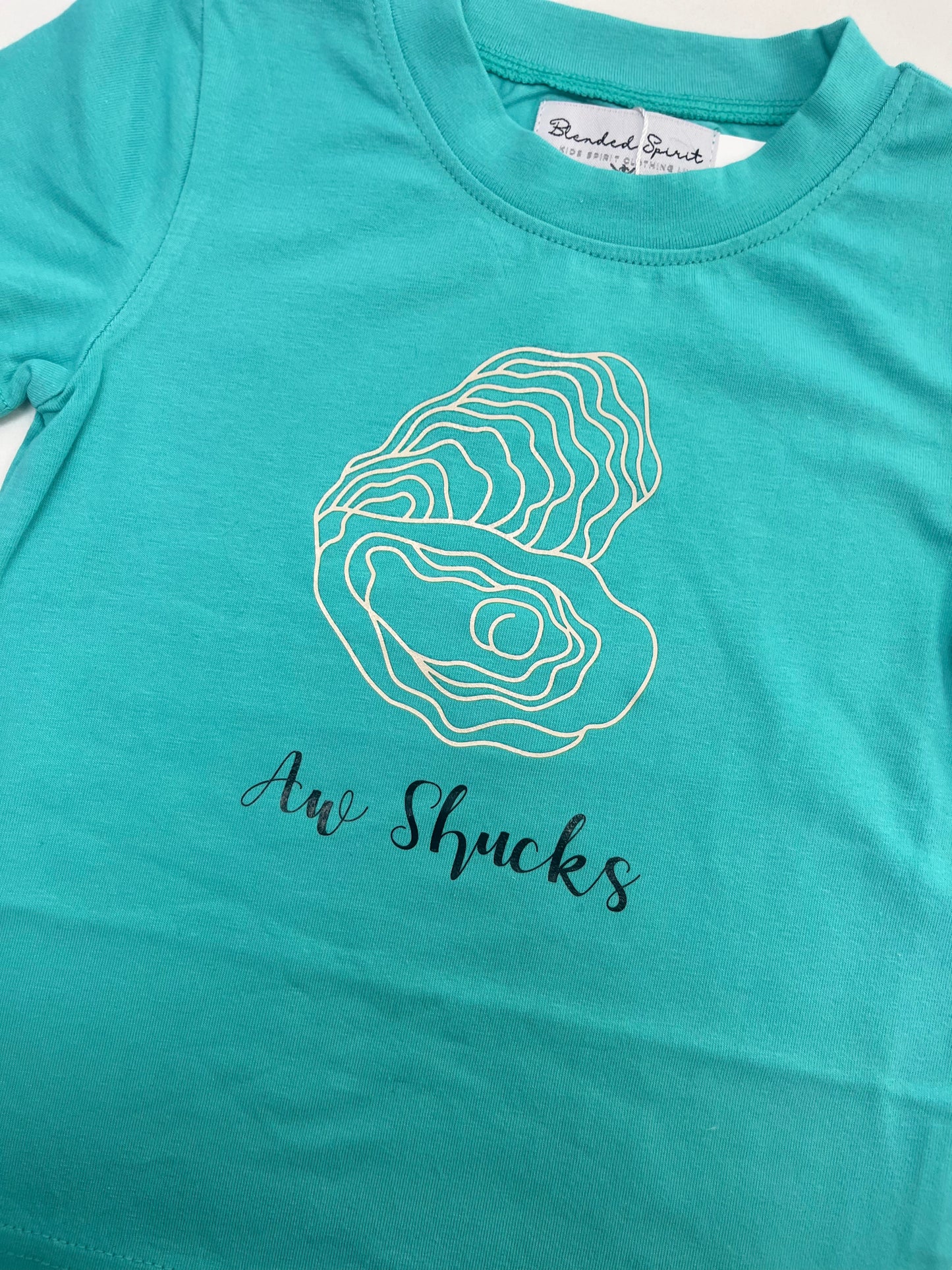 Turquoise Oyster Tee