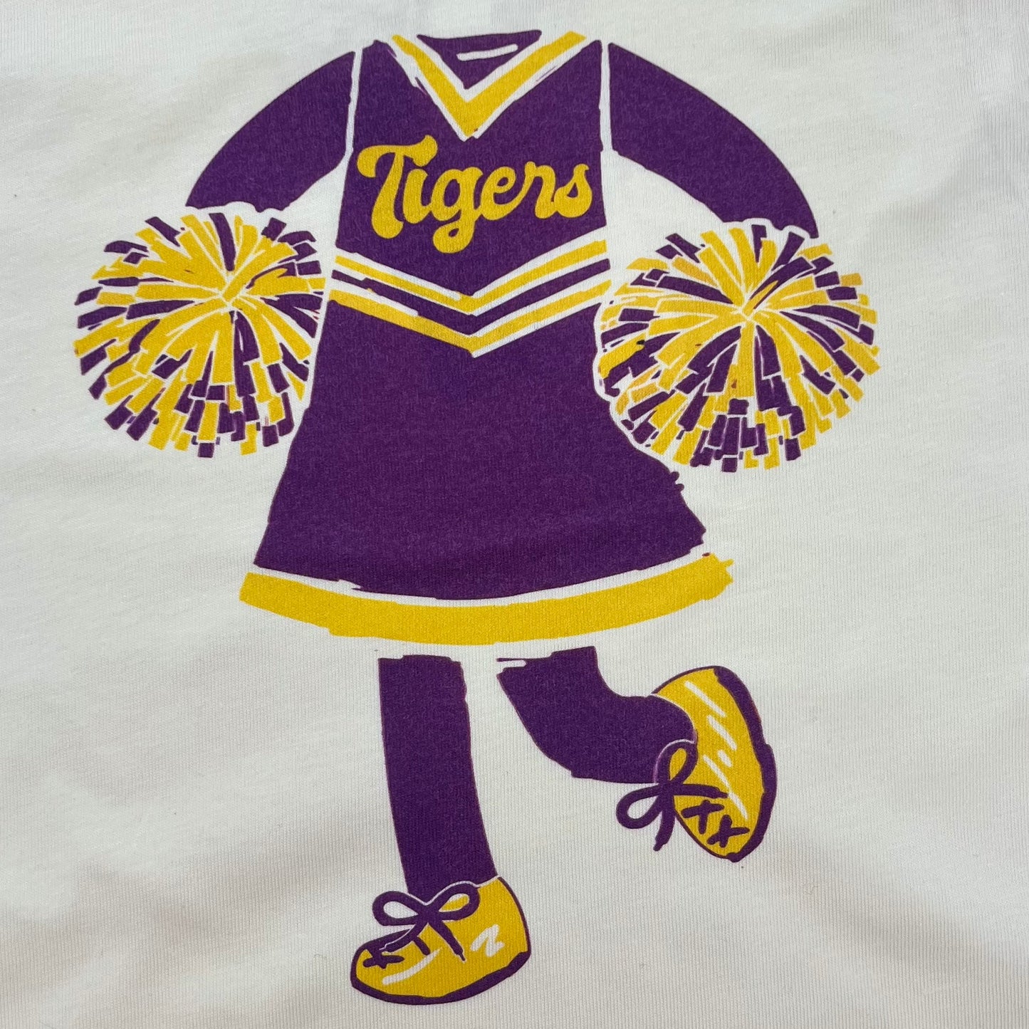 Tiger Cheerleader Tee